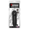 Superme Gaine de pénis Nubby 14.5 x 4.8cm Noire